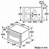 תנור בנוי משולב מיקרו CC4W91960 קונסטרוקטה CONSTRUCTA מתצוגה