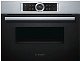 תנור BOSCH משולב מיקרו גריל בגימור נירוסטה דגם CMG633BS1 מתצוגה תנור BOSCH משולב מיקרו גריל בגימור נירוסטה דגם CMG633BS1 מתצוגה