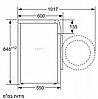 מכונת כביסה Constructa CWF10N16IL 7 ק