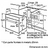 תנור בנוי SIEMENS דגם HB23AB521Y מתצוגה