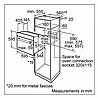 תנור בנוי BOSCH בוש HBG23B451Y מתצוגה