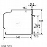 תנור בנוי משולב מיקרו Siemens HM736G1B1 שחור סימנס מתצוגה