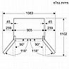 מקרר סימנס 4 דלתות 541 ליטר SIEMENS KF96NAXEA מתצוגה