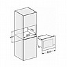 מיקרוגל בנוי Miele M 2240 SC 26 ליטר מילה מתצוגה