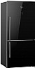 מקרר מקפיא תחתון Hisense RD60WC4SYBG 465 ליטר צפוי זכוכית שחורה