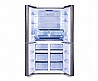 מקרר הייסנס דגם RQ82 צבע נירוסטה 4 דלתות מהדרין Hisense