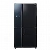 מקרר 5 דלתות SHARP SJ-9731 שארפ 661 ליטר ציפוי זכוכית שחורה מתצוגה
