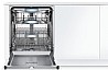 מדיח כלים רחב חצי אינטגרלי תוצרת BOSCH דגם SMI69N05EU מתצוגה